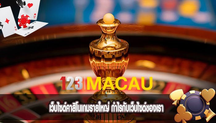 เว็บไซต์คาสิโนเกมรายใหญ่ กำไรกับเว็บไซต์ของเรา