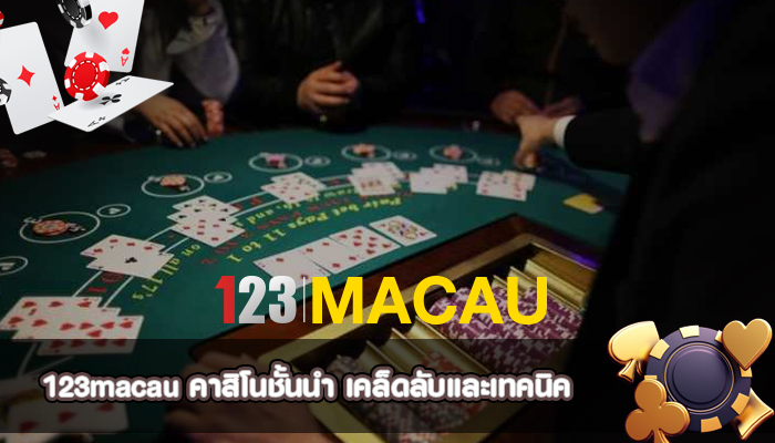 คาสิโนชั้นนำ เคล็ดลับและเทคนิค
