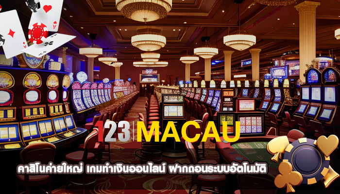 คาสิโนค่ายใหญ่ เกมทำเงินออนไลน์ ฝากถอนระบบอัตโนมัติ