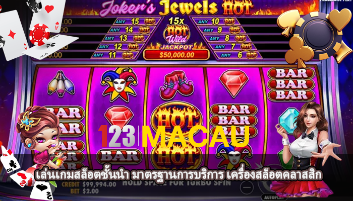 เล่นเกมสล็อตชั้นนำ มาตรฐานการบริการ เครื่องสล็อตคลาสสิก