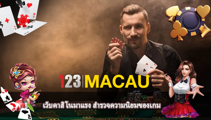 เว็บคาสิโนมาแรง สำรวจความนิยมของเกม