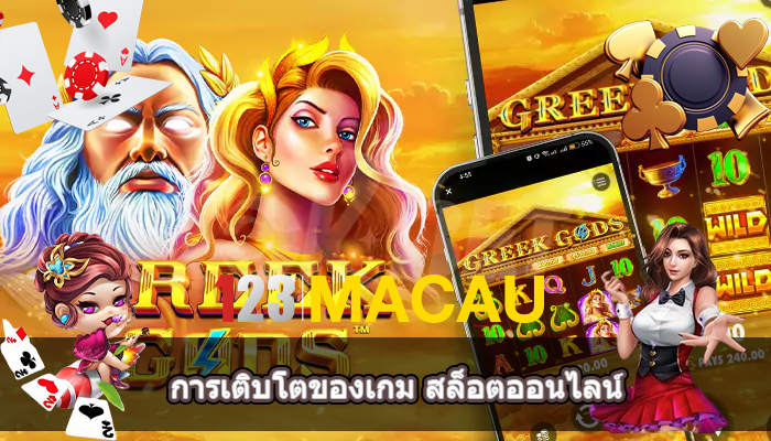 การเติบโตของเกม สล็อตออนไลน์
