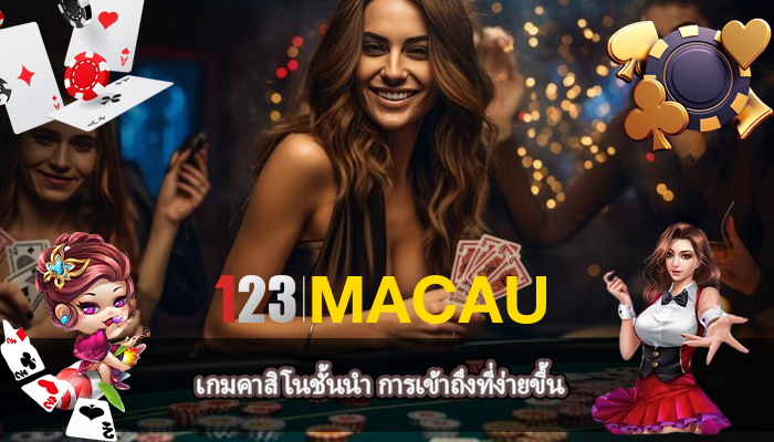 เกมคาสิโนชั้นนำ การเข้าถึงที่ง่ายขึ้น